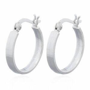 PENDIENTES  FLAT HOOPS