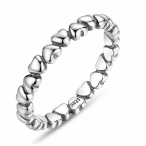 ANILLO 1001 CORAZONES SILVER