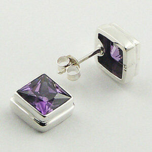 PENDIENTES AMETHYST SQUARE
