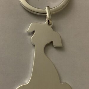 LLAVERO PLATA DOGGY