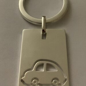 LLAVERO PLATA CAR