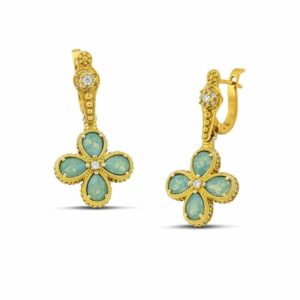 PENDIENTES LARGOS EXCLUSIVE FLORAL