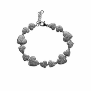 PULSERA HEARTIES BLACK