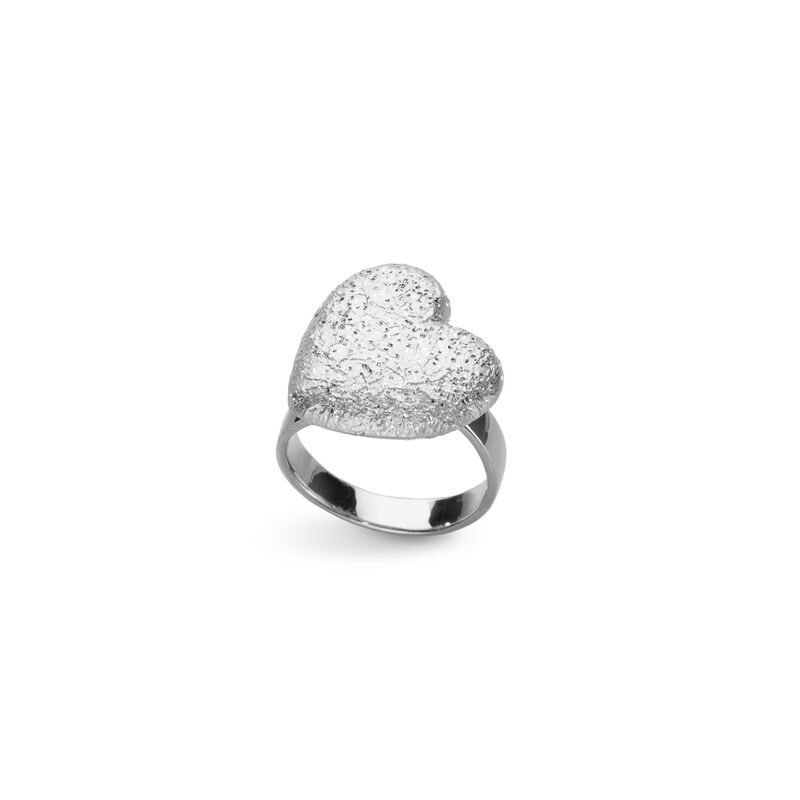 ANILLO HEARTY SILVER